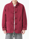 Men's Chinese Style Reversible Cotton-padded Coats