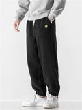 Men's Winter Trend Large Size Faux Woollen Sweatpants