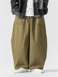 Male Winter Fleece Lined Casual Oversized Pants