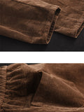 Women's Autumn Cozy Loose Corduroy Harem Pants