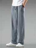 Large Size Breathable Straight Leg Casual Pants for Men