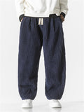 Men's Autumn Oversized Warm Corduroy Harem Pants