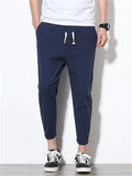 Men's Summer Cozy Cotton Slim Fit Pencil Pants