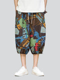 Men's Fashion Printed Casual Large Size Pants