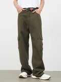 Men's Semi-Elastic Waist Fashion Casual Durable Pants