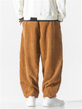 Men's Autumn Oversized Warm Corduroy Harem Pants