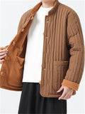 Men's Chinese Style Reversible Cotton-padded Coats