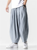 Men's Baggy Drawstring Lantern Pants