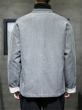 Men's Retro Large Size Thickened Tang Suit Cotton Coat