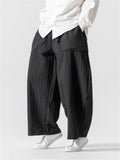 Male Winter Fleece Lined Casual Oversized Pants