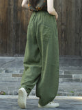 Women's Original Oversized Cotton Linen Yoga Lantern Pants