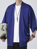 Ice Silk Oversize Loose Shirts For Men