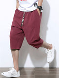 Men's Fashionable Summer Cropped Harem Pants