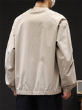 Men's Spring Round Neck Long Sleeve Sweatshirt