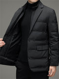 Male Cold-proof Down Jacket Winter Fashion Suit Coats