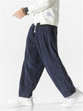 Men's Autumn Oversized Warm Corduroy Harem Pants