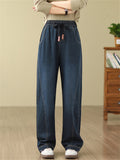 Elastic Waist Casual Stylish Jeans for Ladies