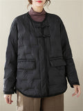 Popular Lightweight Solid Down Jacket for Ladies