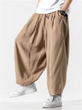 Men's Baggy Drawstring Lantern Pants