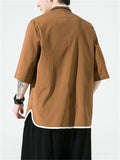 Men's Chic Retro Chinese Style Short Sleeve T-shirts