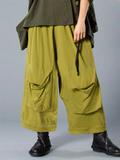 Women's Comfort Wide Leg Baggy Pants with Pockets