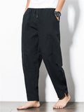 Casual Cozy Drawstring Linen Pants for Men