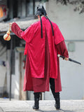 Male Chinese Ancient Costume Loose Fit Performance Outerwear