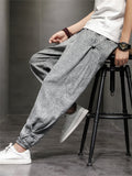 Male Spring Autumn Oversized Streetwear Trousers