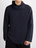 Men's Chinese Style Jacquard Turtleneck Bottoming Shirts