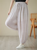 Women's Cotton Linen Zen Yoga Lantern Pants