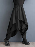 Women's Punk Style Multi-Layered Oversized Lantern Pants