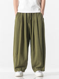 Men's Trendy Cozy Cotton Linen Casual Straight-Leg Pants