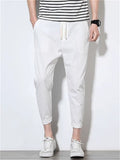 Men's Summer Cozy Cotton Slim Fit Pencil Pants