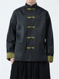 Male Chinese Style Jacquard Spring Jackets