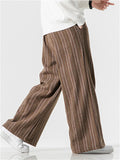 Men's Chic & Trendy Pinstripe Woolen Pants