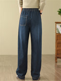 Elastic Waist Casual Stylish Jeans for Ladies