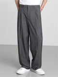 Fashion Loose Straight Wide Leg Dress Pants for Men