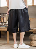 Soft Smooth Oversized Print Beach Shorts for Men