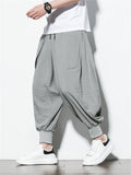 Men's Casual Breathable Sports Ankle-Tied Lantern Pants