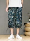 Men's Fashion Printed Casual Large Size Pants