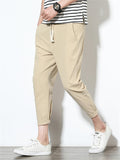 Men's Summer Cozy Cotton Slim Fit Pencil Pants