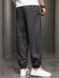 Male Spring Autumn Oversized Streetwear Trousers