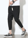 Men's Summer Cozy Cotton Slim Fit Pencil Pants