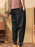 Men's Streetwear Elastic Waist Drawstring Pants