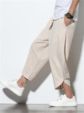 Cool & Comfy Striped Cotton Pants for Men