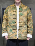 Male ''Along the River During the Qingming Festival'' Printed Jackets