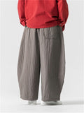 Male Winter Fleece Lined Casual Oversized Pants