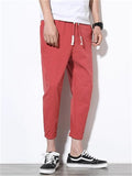 Men's Summer Cozy Cotton Slim Fit Pencil Pants