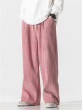 Men's Drawstring Trendy Youth Corduroy Pants