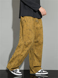 Male Unique Camouflage Leisure Corduroy Trousers